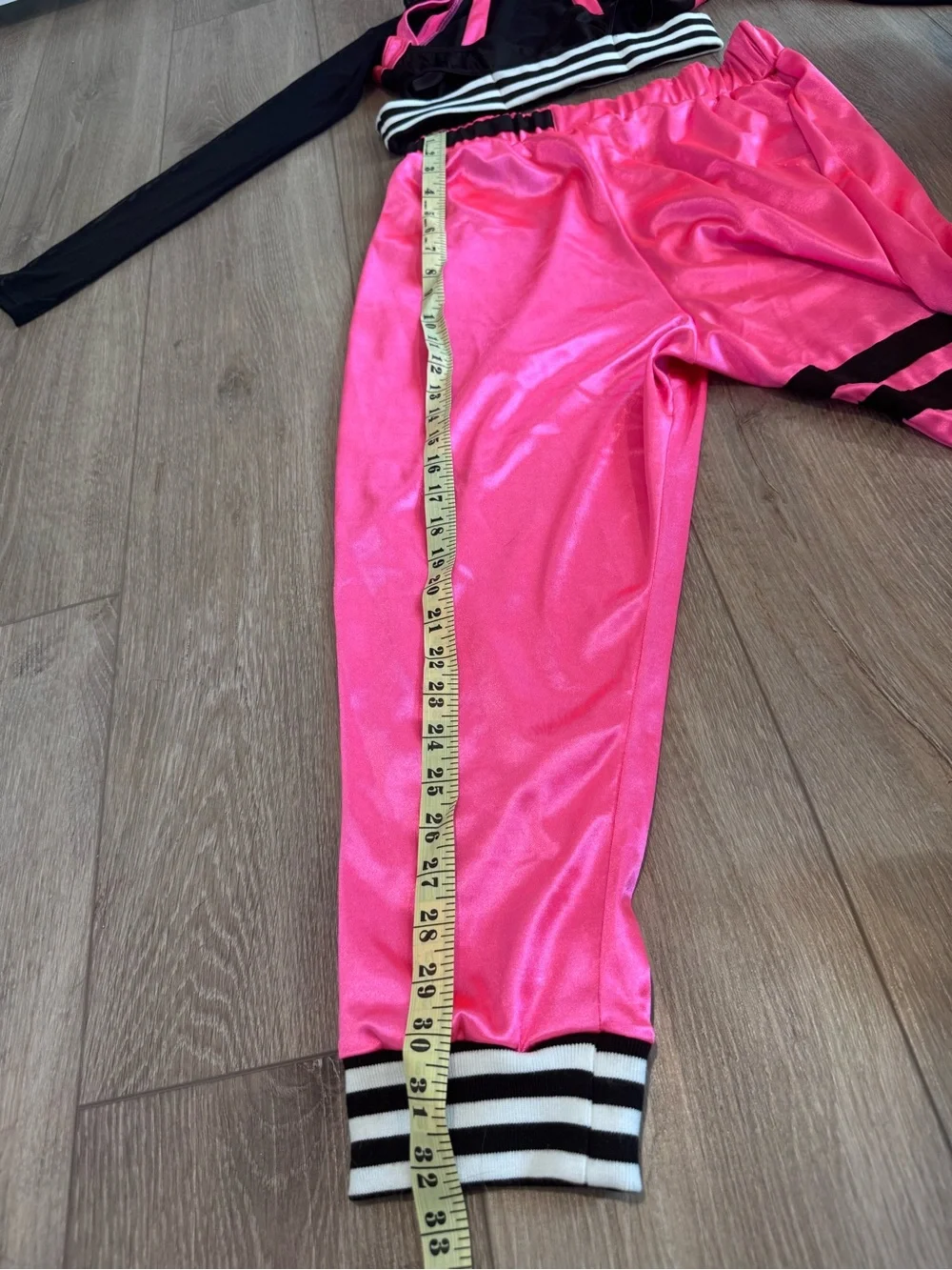 Revolution Kids Dance Costume - Black and Hot Pink Two-Piece Set